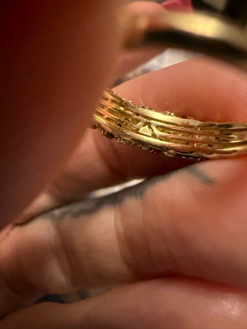 Le Vian Band Honey Gold Size 6 - Picture 5 of 8